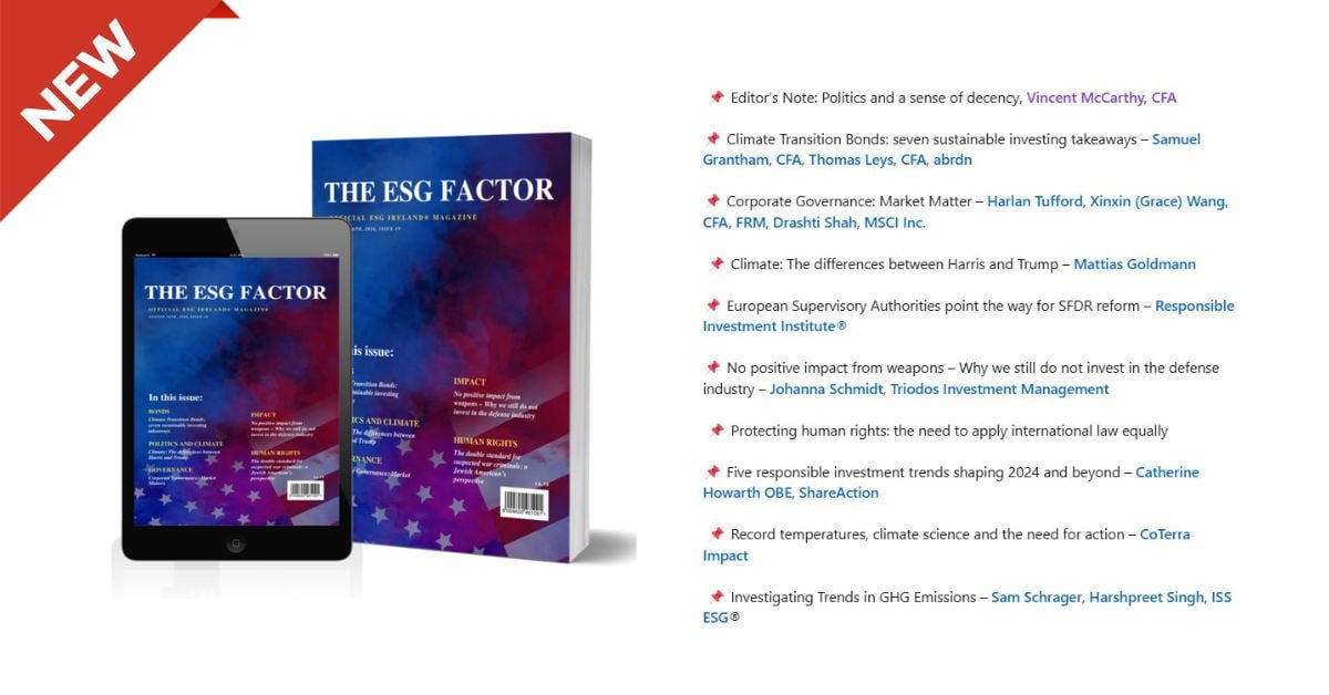 The ESG Factor Magazine Contents Q3 2024