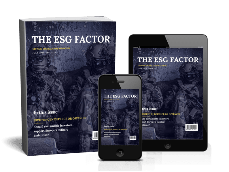 The ESG Factor Magazine Cover - July 2025